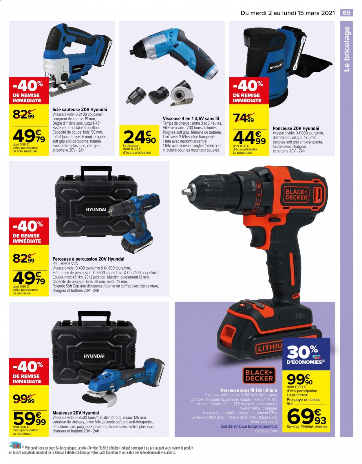 Catalogue Carrefour Hypermarchés - 02/03/2021 - 15/03/2021. Page 73