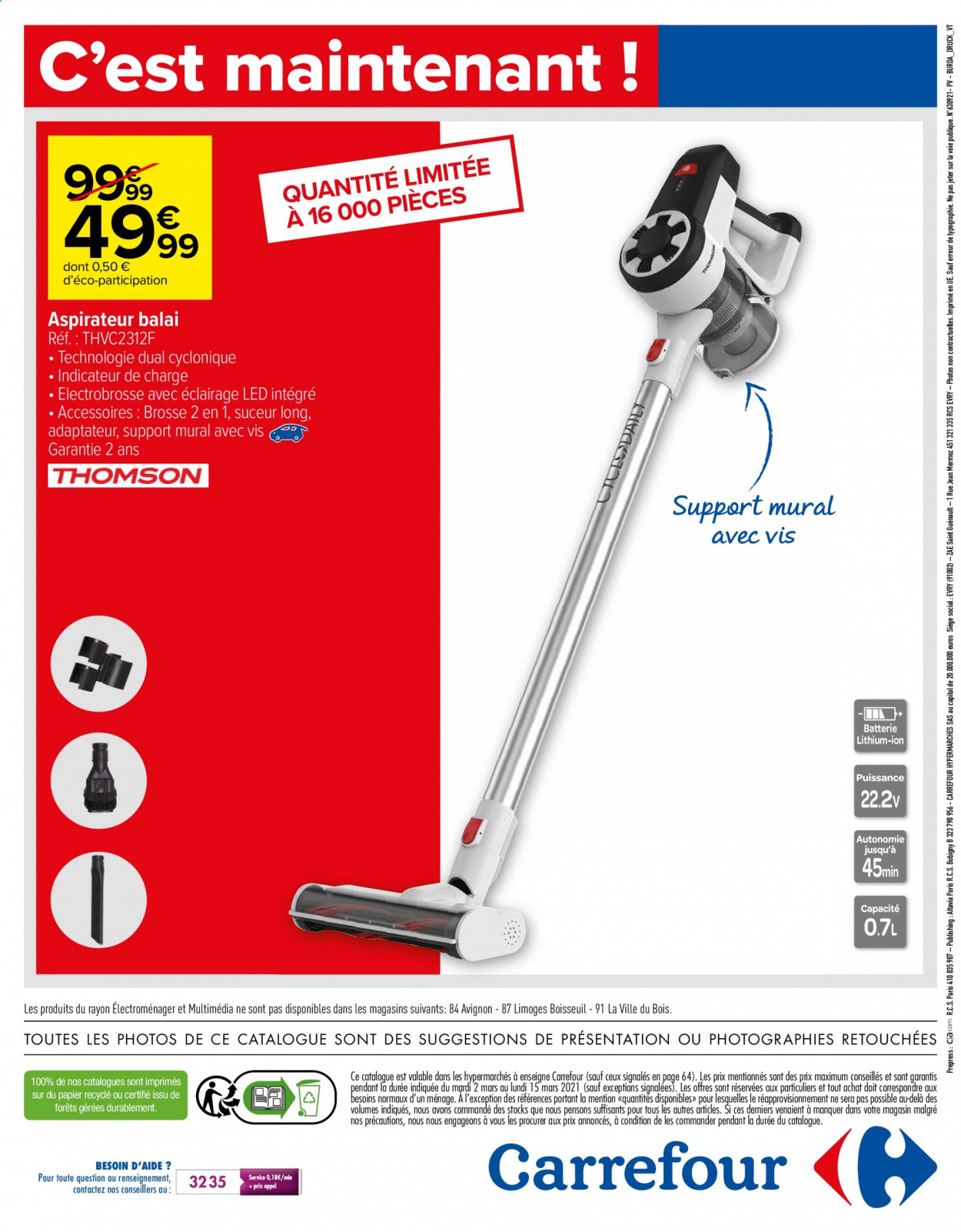 Catalogue Carrefour Hypermarchés - 02/03/2021 - 15/03/2021. Page 77