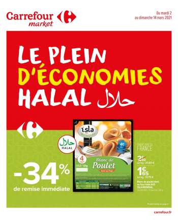Catalogue Carrefour Market - 02.03.2021 - 14.03.2021.