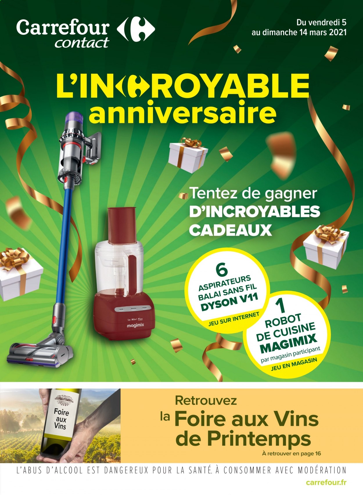 Catalogue Carrefour Contact - 05/03/2021 - 14/03/2021. Page 1