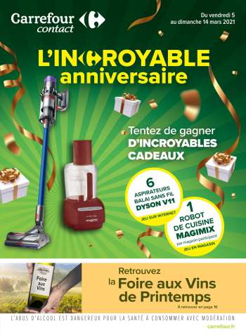 Catalogue Carrefour Contact - 05.03.2021 - 14.03.2021.