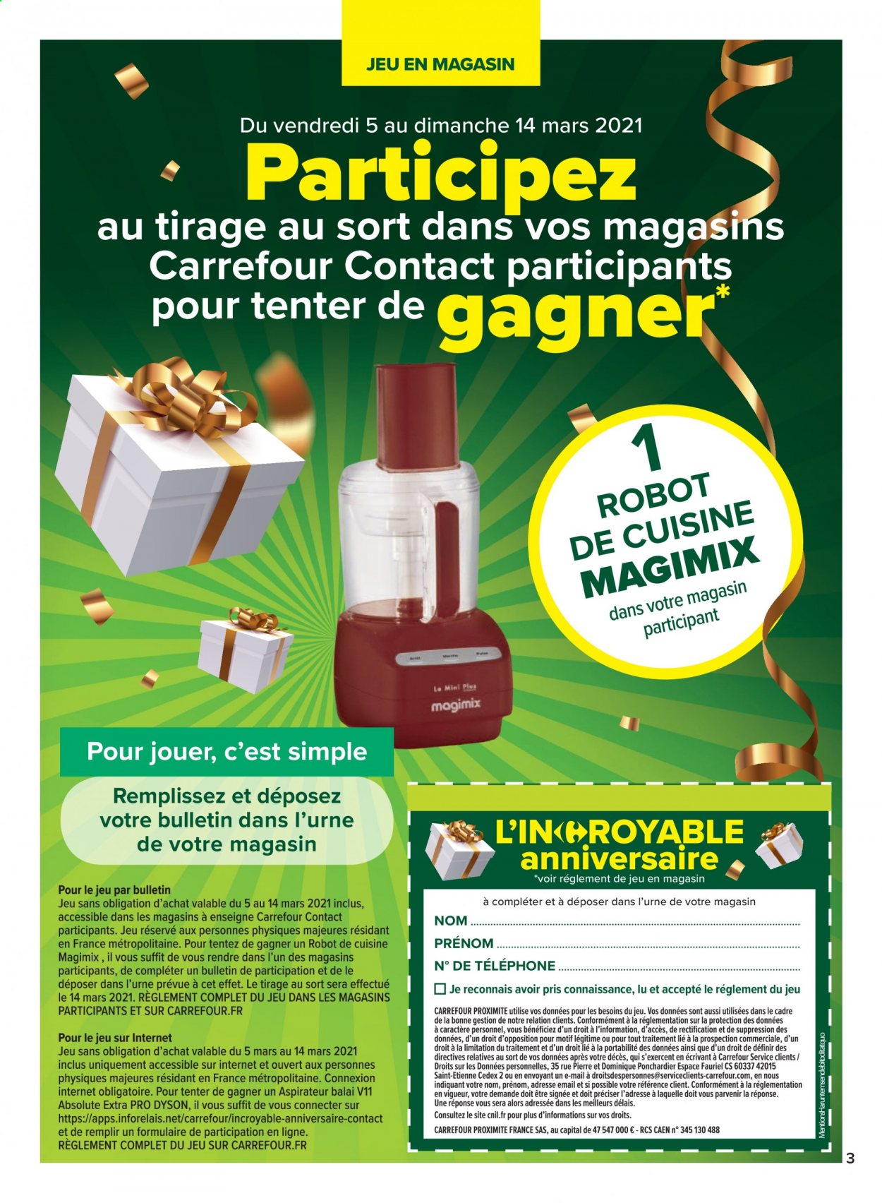 Catalogue Carrefour Contact - 05/03/2021 - 14/03/2021. Page 3