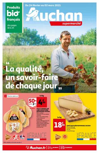 Catalogue Auchan - 24.02.2021 - 02.03.2021.