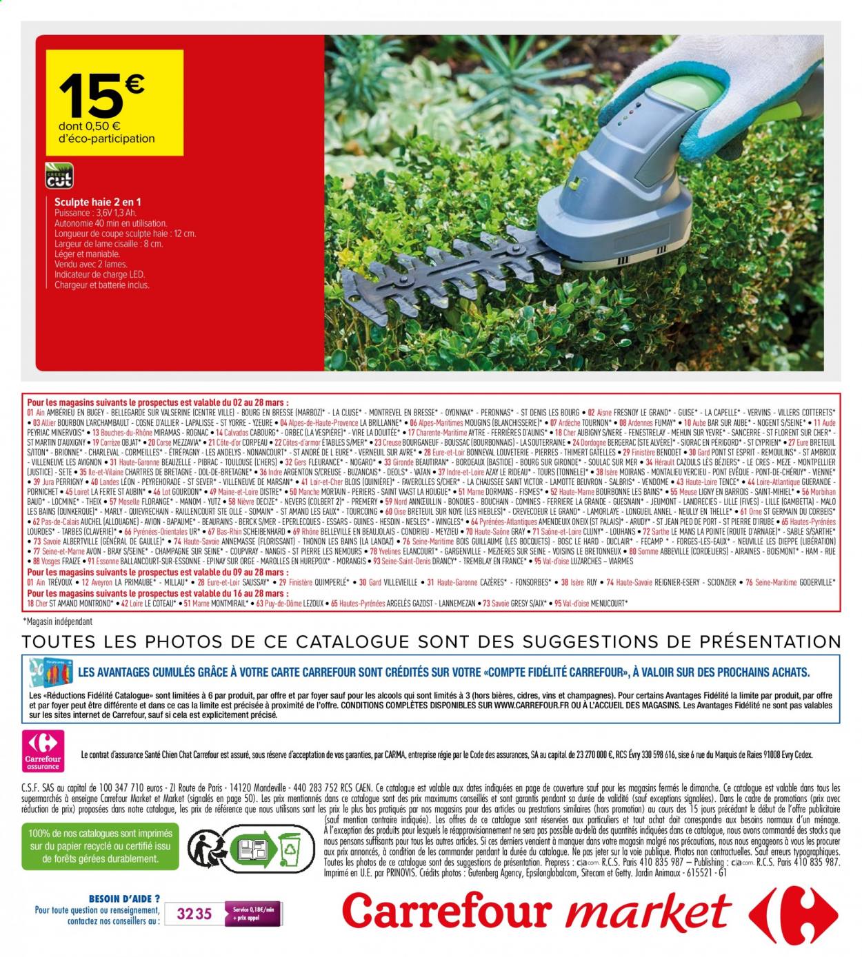 Catalogue Carrefour Market - 02/03/2021 - 28/03/2021. Page 28