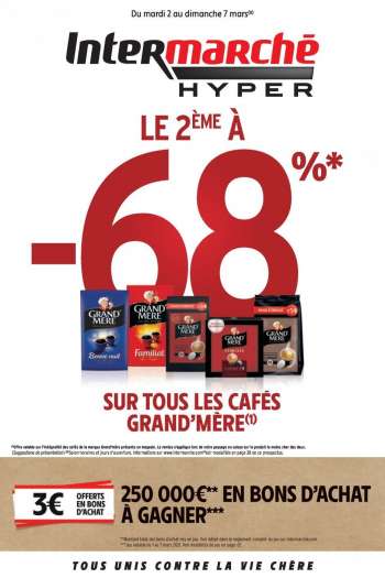 Catalogue Intermarché Hyper - 02.03.2021 - 07.03.2021.