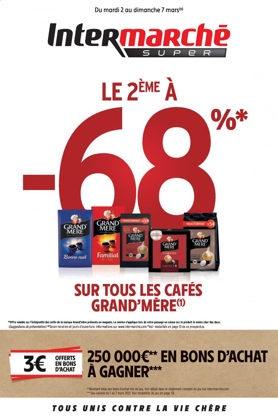 Catalogue Intermarché Super - 02/03/2021 - 07/03/2021. Page 1
