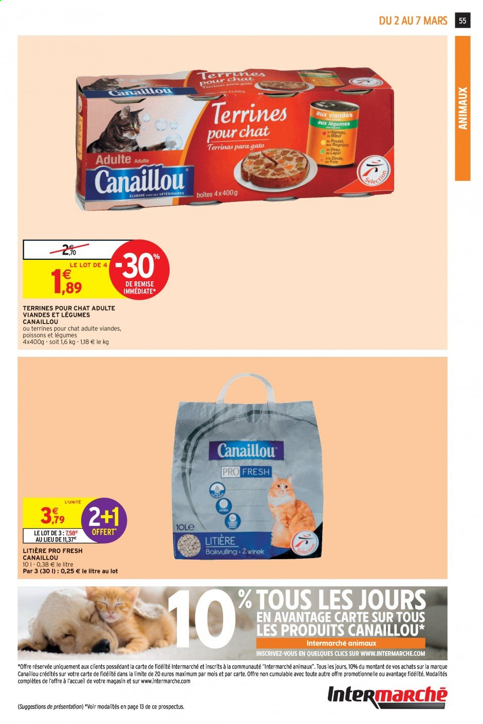 Catalogue Intermarché Super - 02/03/2021 - 07/03/2021. Page 55