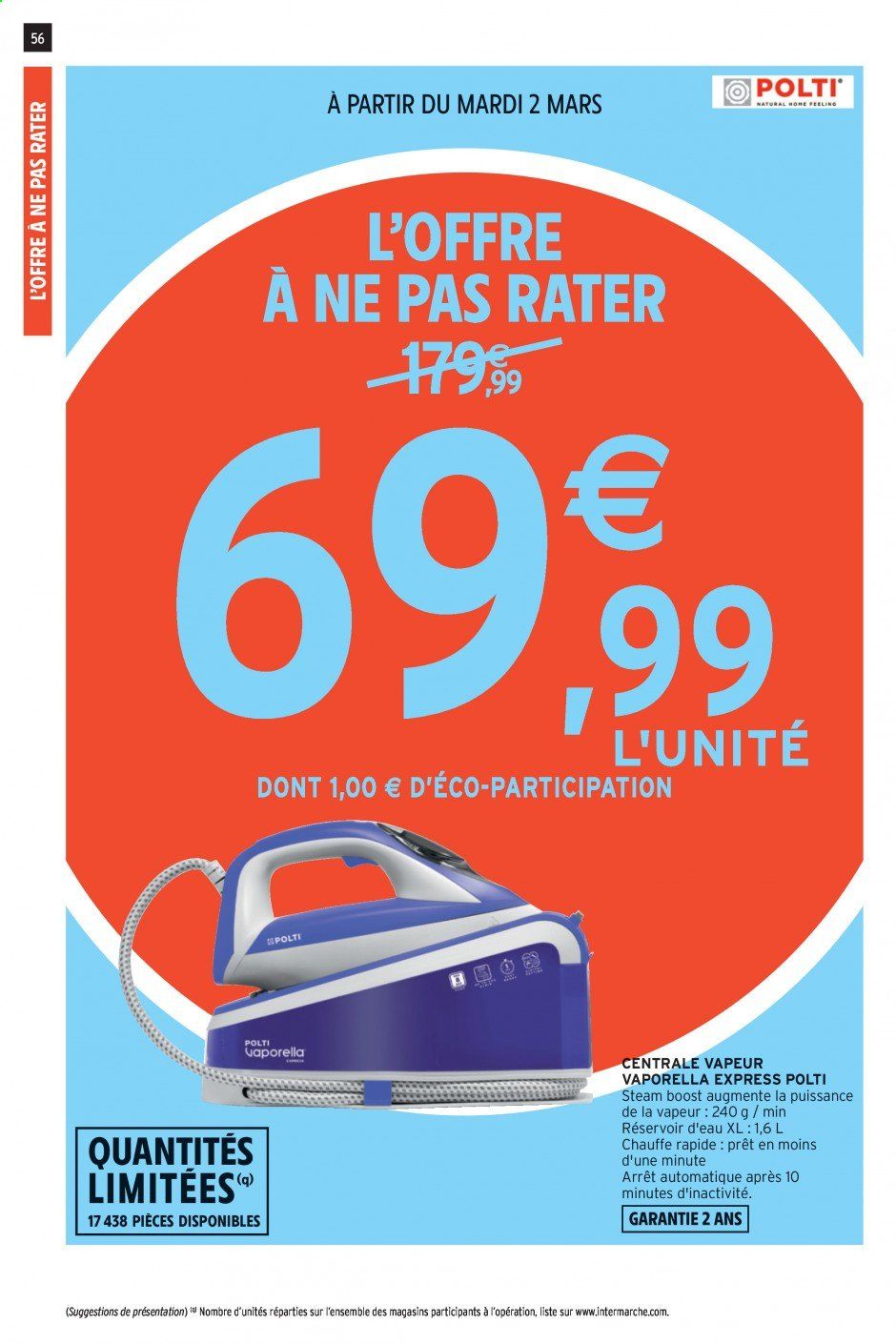 Catalogue Intermarché Super - 02/03/2021 - 07/03/2021. Page 56