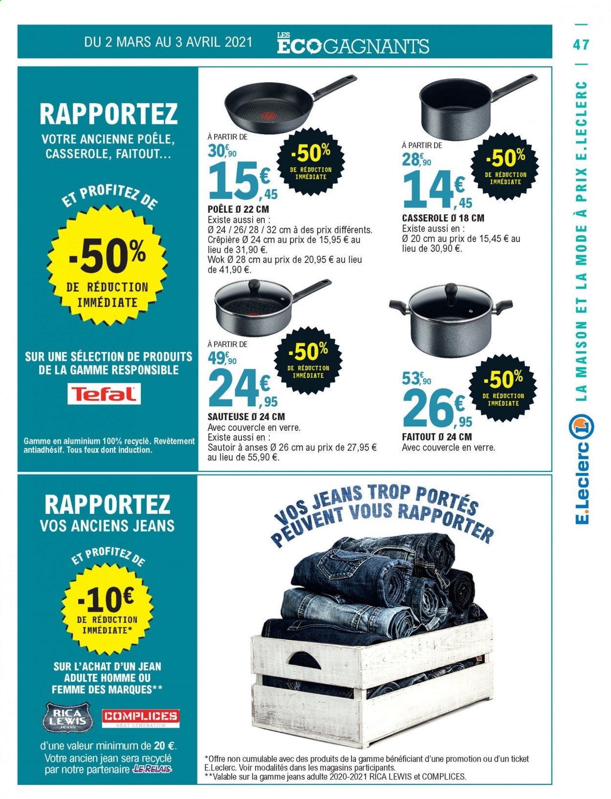 Catalogue E.Leclerc - 02/03/2021 - 13/03/2021. Page 47