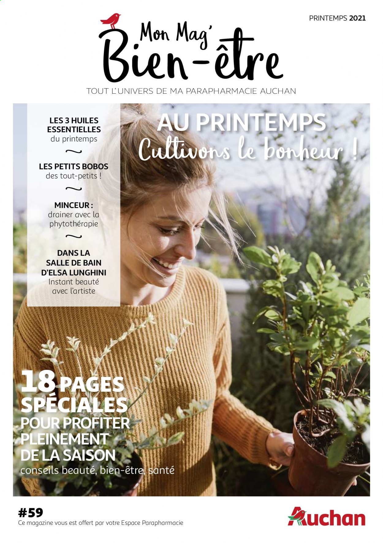 thumbnail - Catalogue Auchan - Produits soldés - huile, magazine. Page 1.