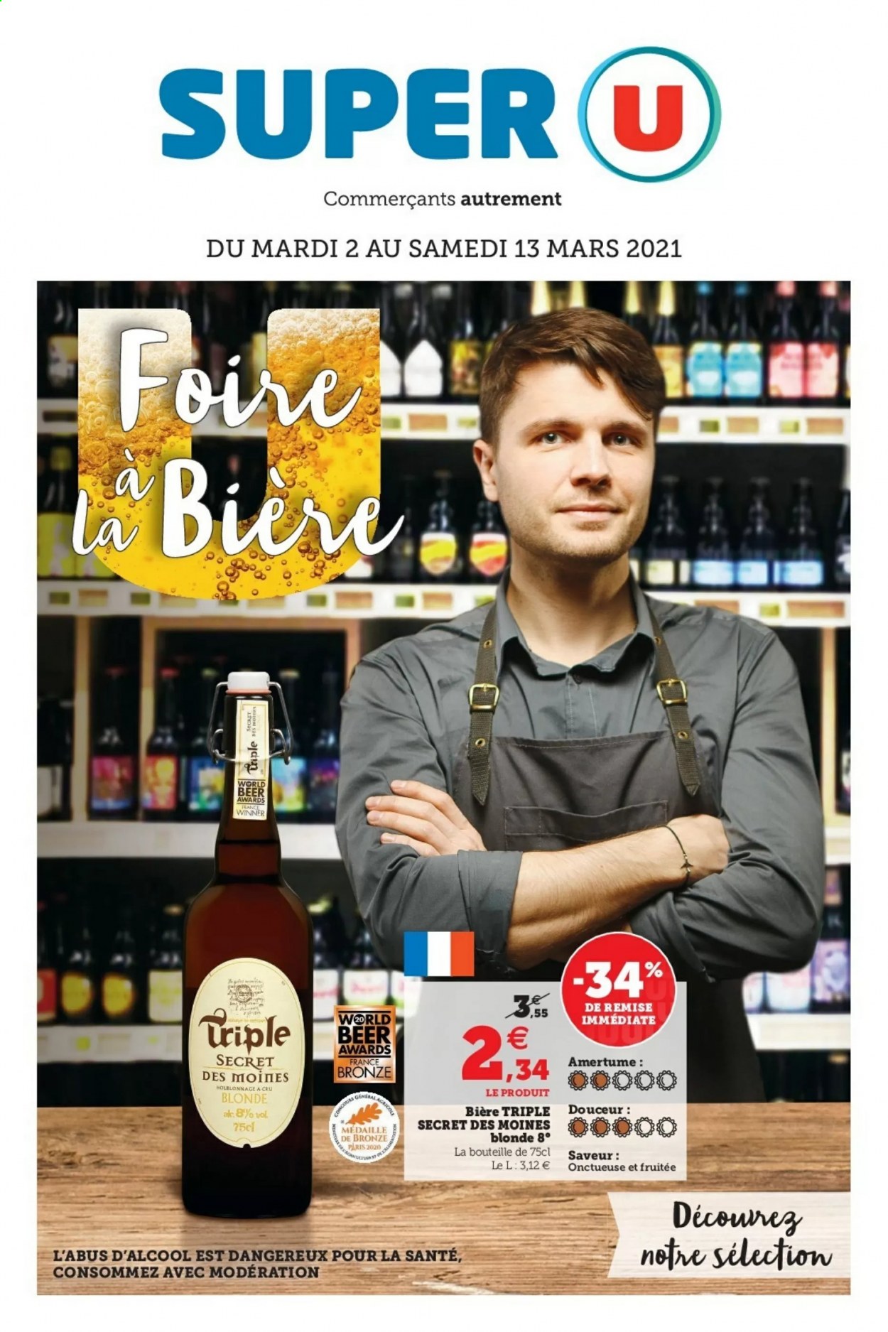 Catalogue SUPER U - 02/03/2021 - 13/03/2021. Page 1