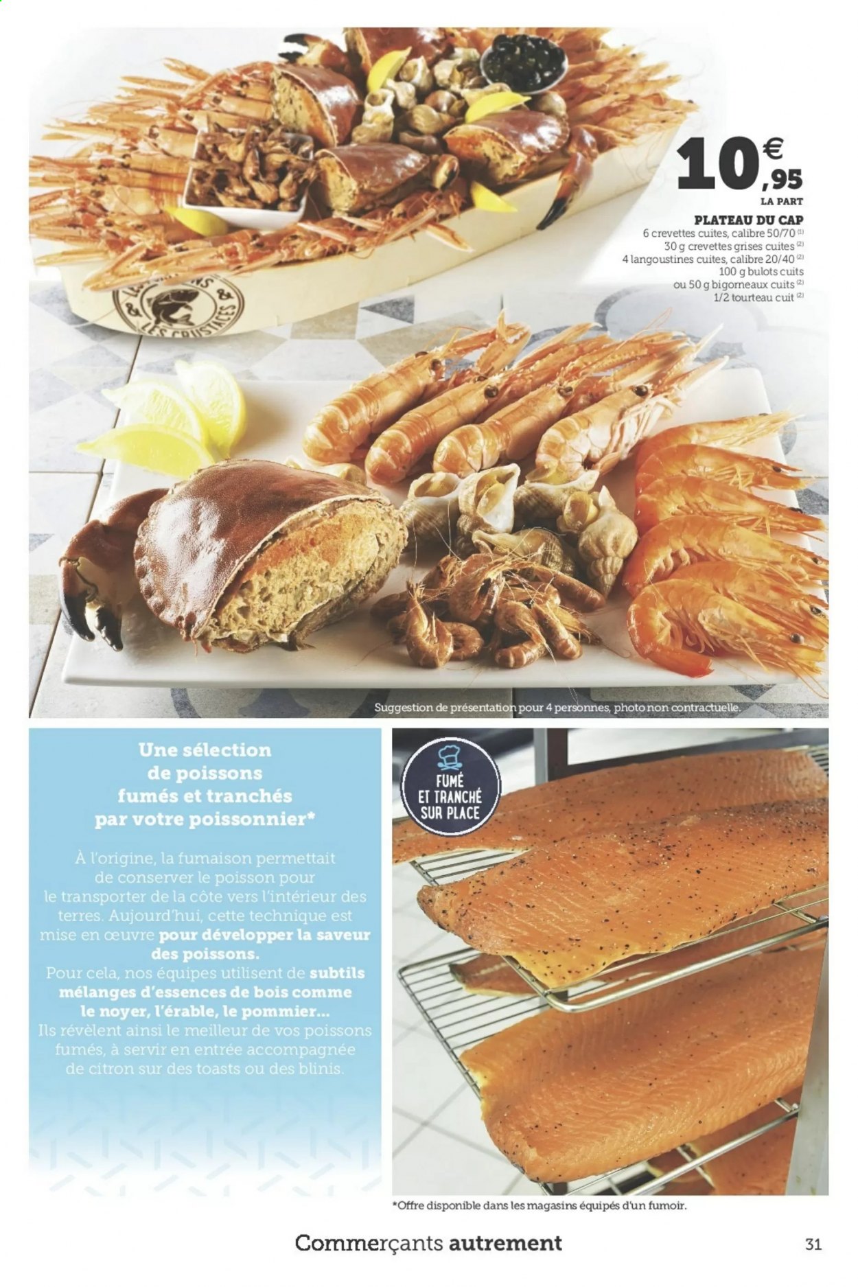 thumbnail - Catalogue HYPER U - 02/03/2021 - 02/10/2021 - Produits soldés - toast, bulot, crevettes, tourteau, blini. Page 31.