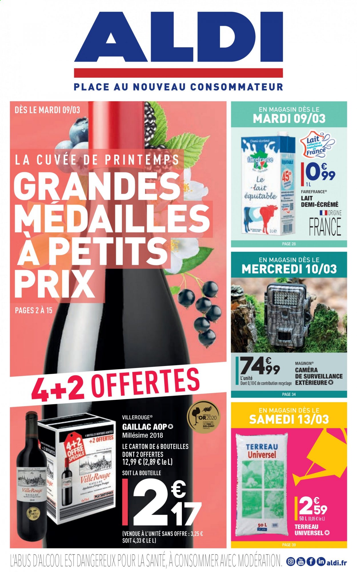 Catalogue ALDI - 09/03/2021 - 15/03/2021. Page 1