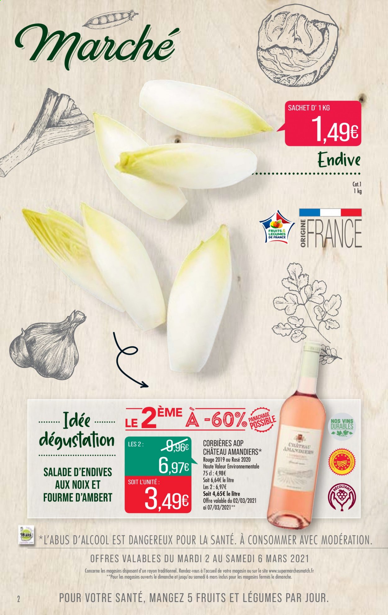 Catalogue Supermarché Match - 02/03/2021 - 07/03/2021. Page 2