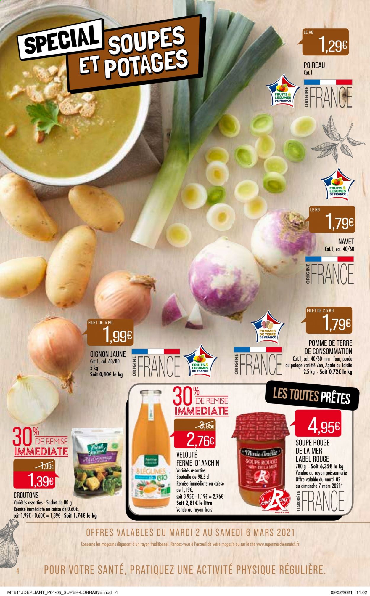 Catalogue Supermarché Match - 02/03/2021 - 07/03/2021. Page 4