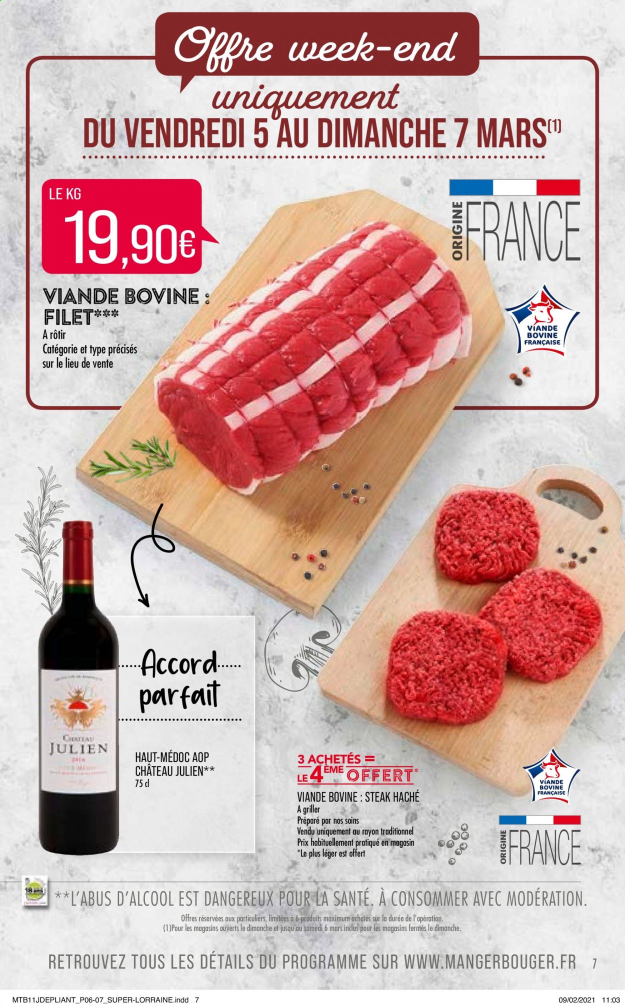Catalogue Supermarché Match - 02/03/2021 - 07/03/2021. Page 7