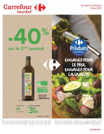 Catalogue Carrefour Market - 02.03.2021 - 14.03.2021.