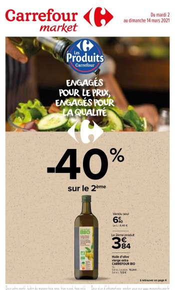Catalogue Carrefour Market - 02.03.2021 - 14.03.2021.