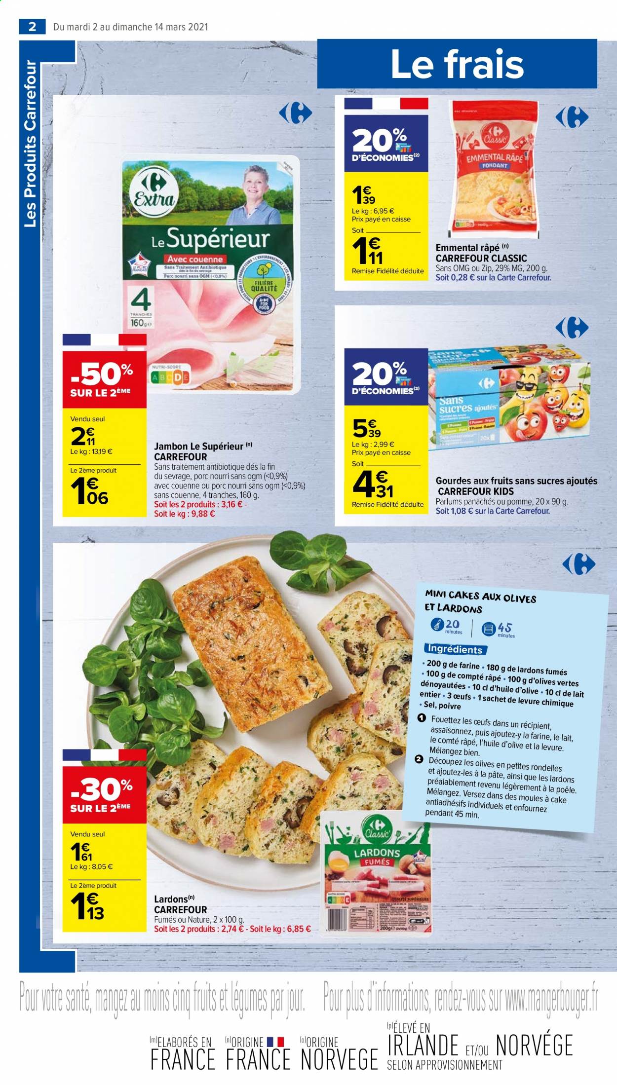 Catalogue Carrefour Market - 02/03/2021 - 14/03/2021. Page 2