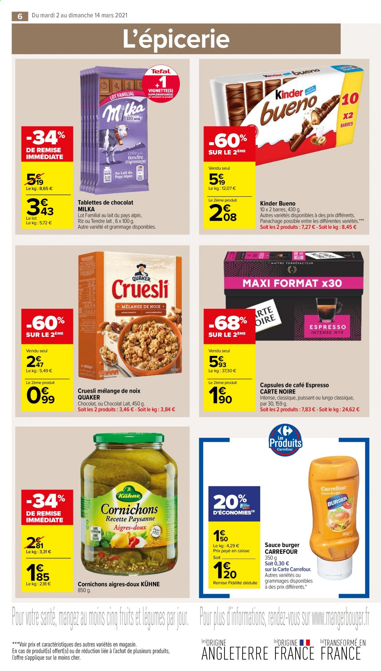 Catalogue Carrefour Market - 02/03/2021 - 14/03/2021. Page 6