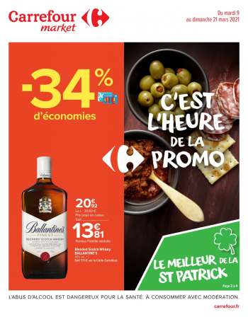 Catalogue Carrefour Market - 09.03.2021 - 21.03.2021.