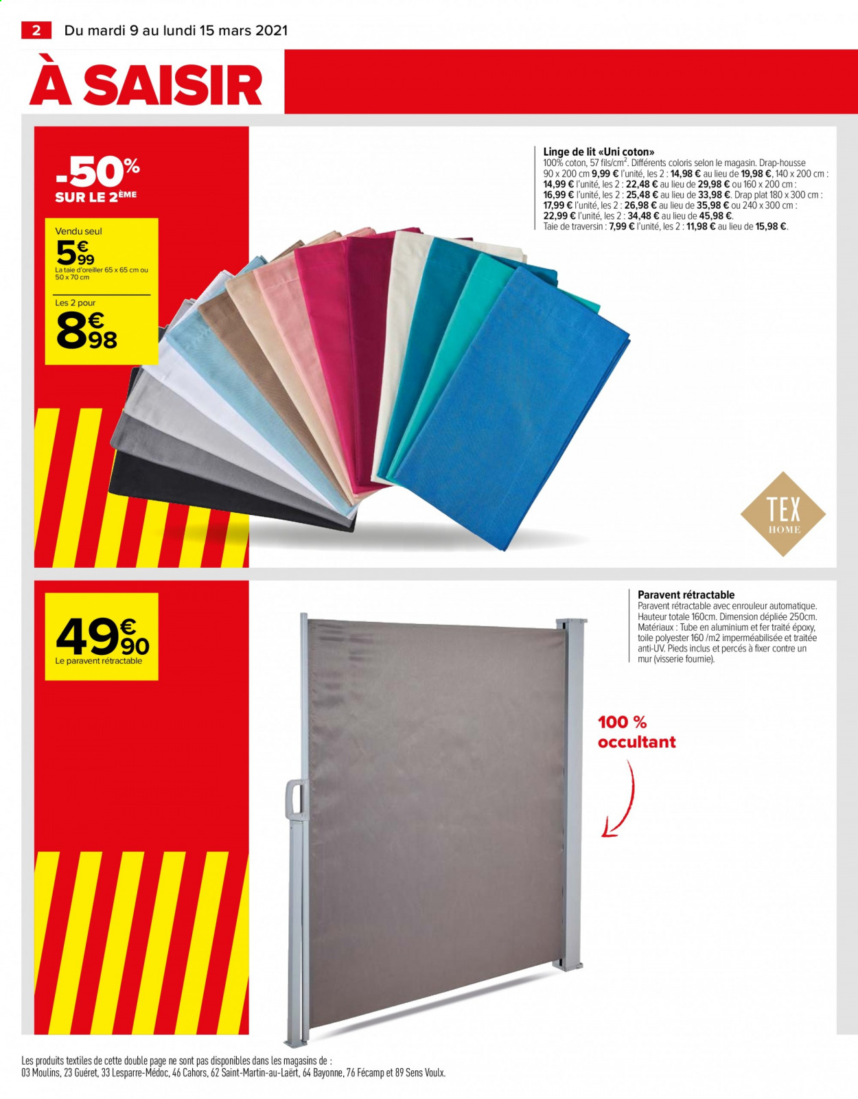 Catalogue Carrefour Hypermarchés - 09/03/2021 - 15/03/2021. Page 3