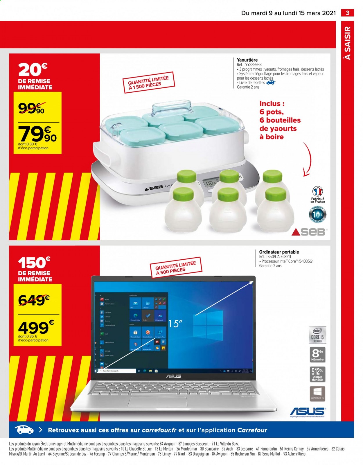 Catalogue Carrefour Hypermarchés - 09/03/2021 - 15/03/2021. Page 4