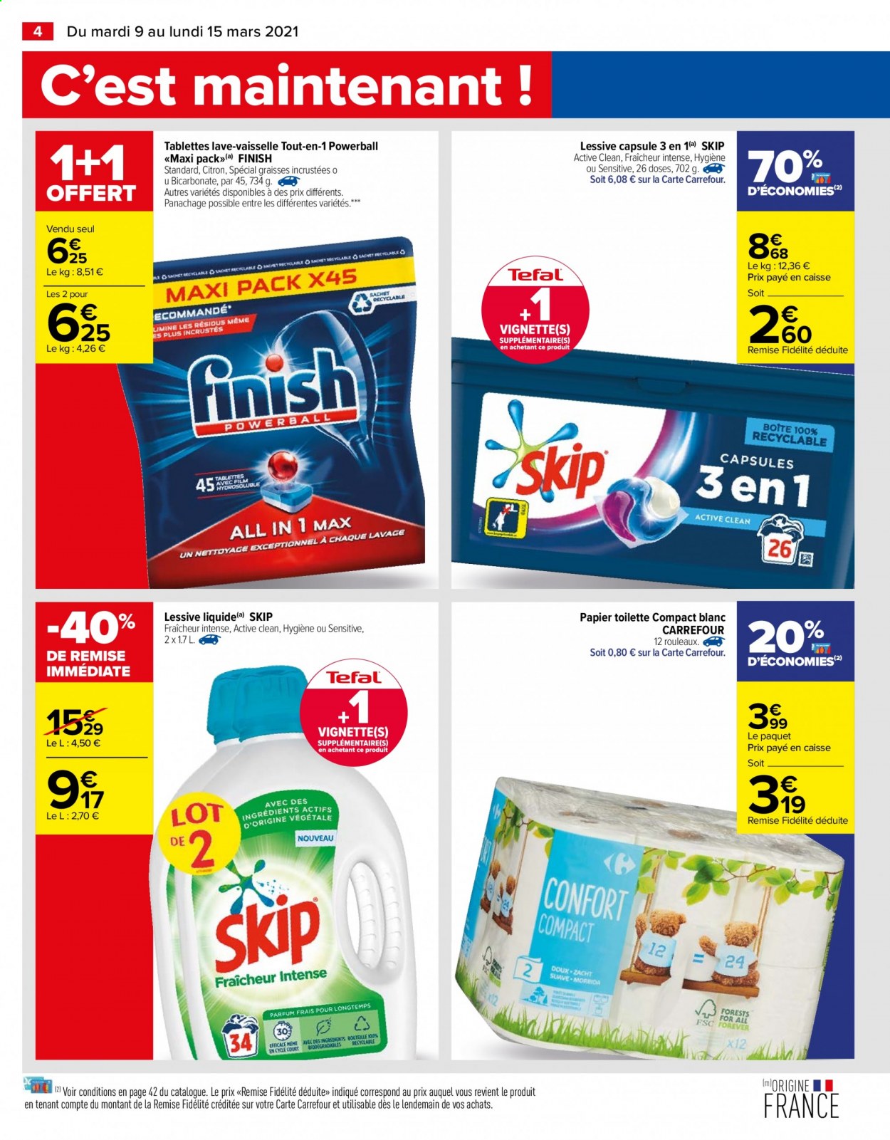 Catalogue Carrefour Hypermarchés - 09/03/2021 - 15/03/2021. Page 5