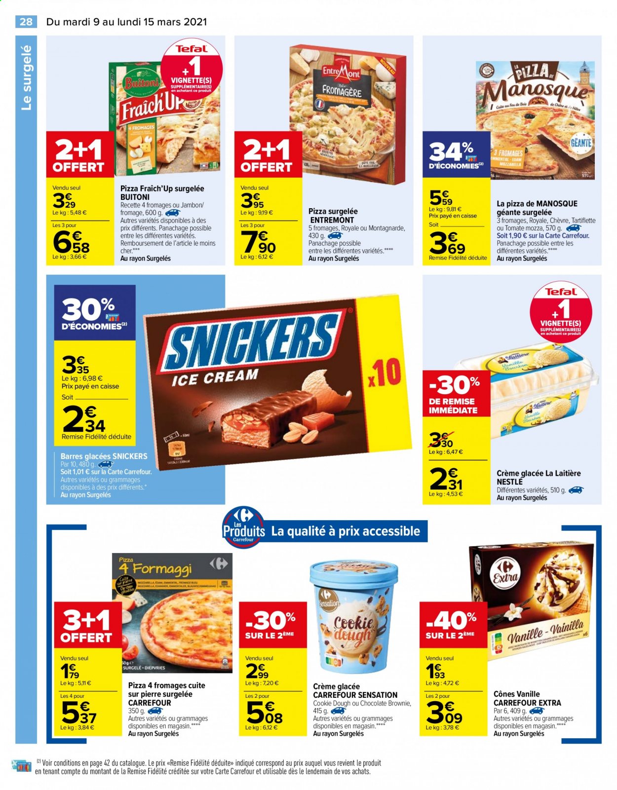 Catalogue Carrefour Hypermarchés - 09/03/2021 - 15/03/2021. Page 30