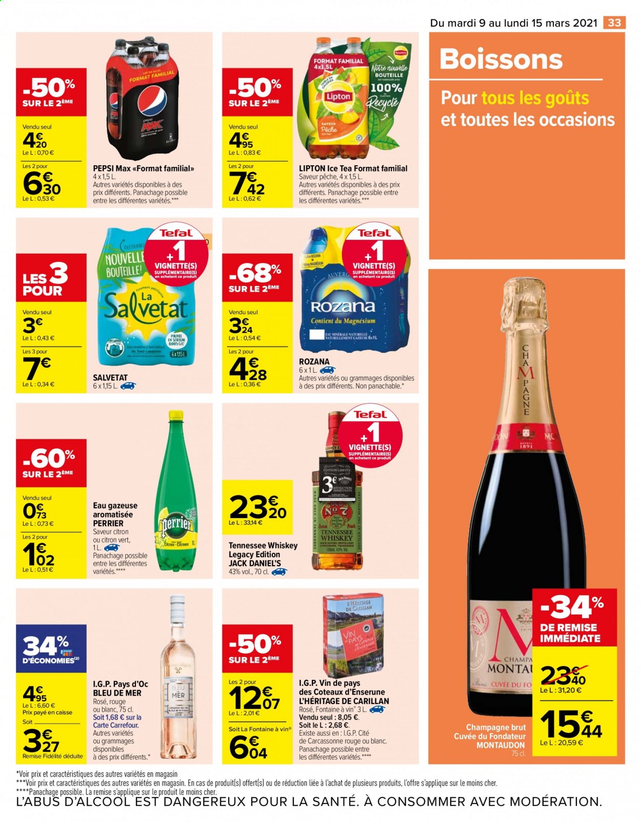 Catalogue Carrefour Hypermarchés - 09/03/2021 - 15/03/2021. Page 35