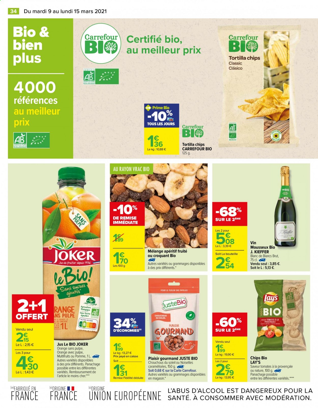 Catalogue Carrefour Hypermarchés - 09/03/2021 - 15/03/2021. Page 36