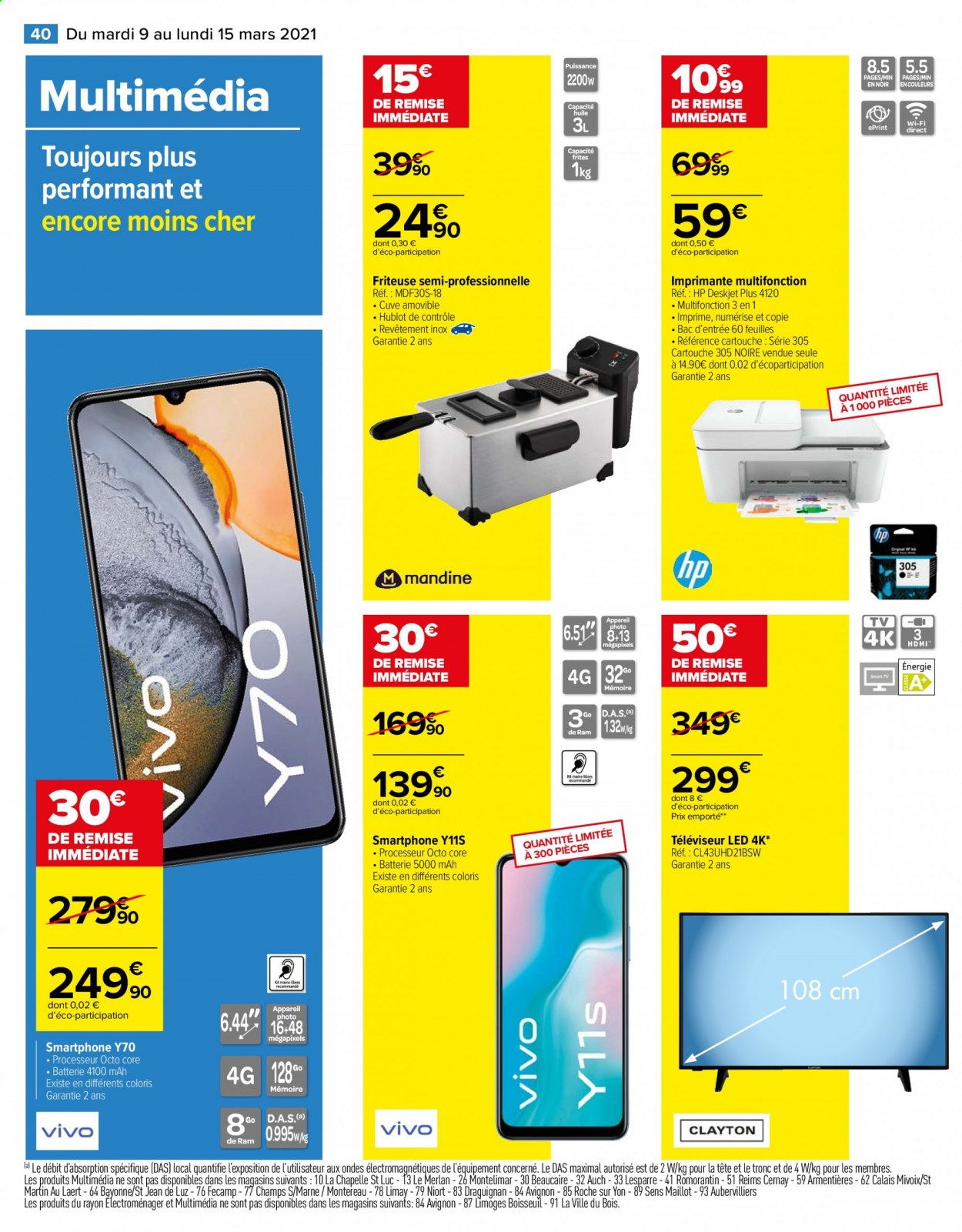 Catalogue Carrefour Hypermarchés - 09/03/2021 - 15/03/2021. Page 42
