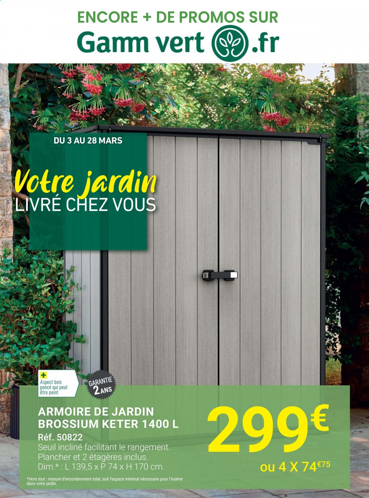 thumbnail - Catalogue Gamm vert - 03/03/2021 - 28/03/2021.