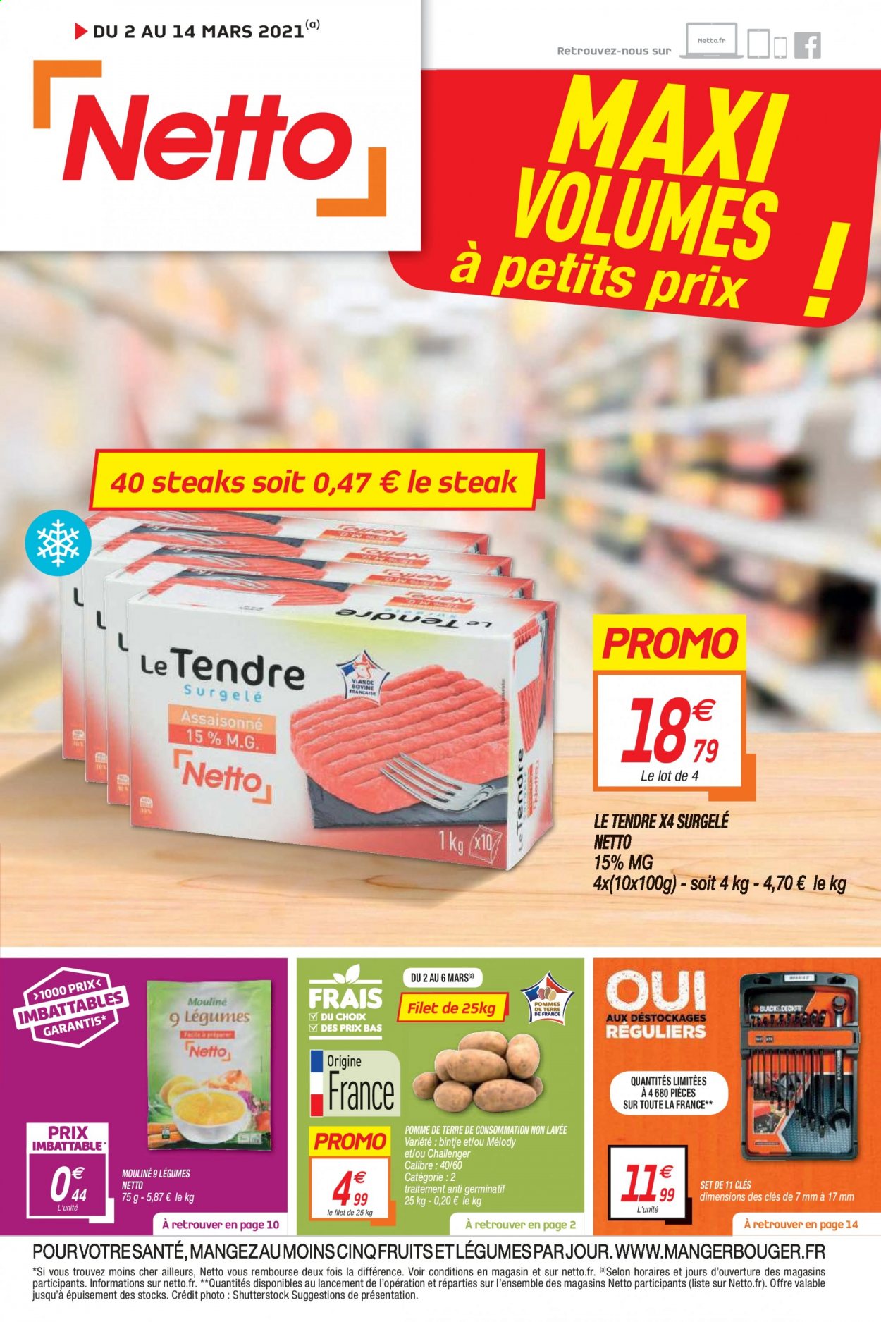 Catalogue Netto - 02/03/2021 - 14/03/2021. Page 1