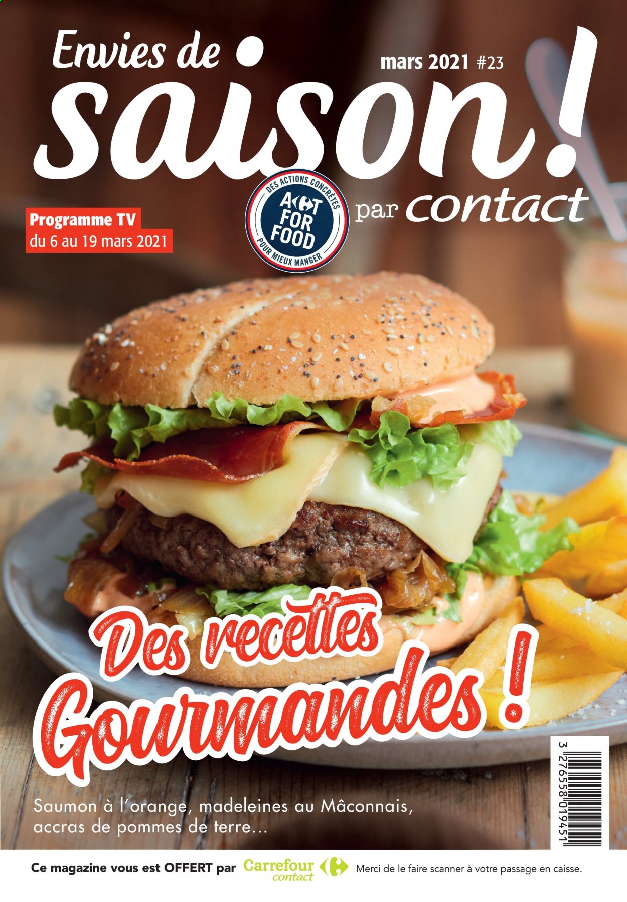Catalogue Carrefour Contact - 06/03/2021 - 19/03/2021. Page 1