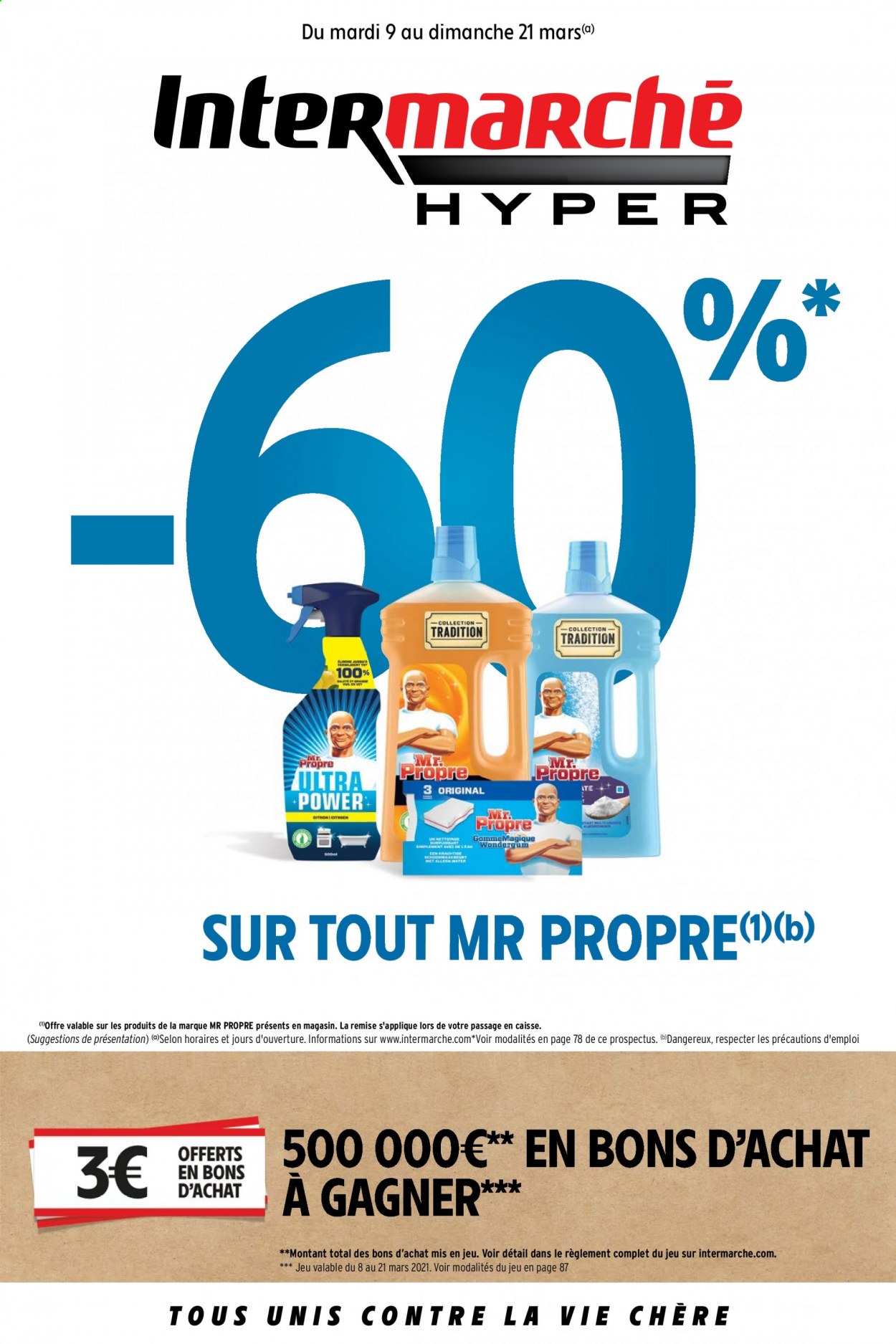 Catalogue Intermarché Hyper - 09/03/2021 - 21/03/2021. Page 1