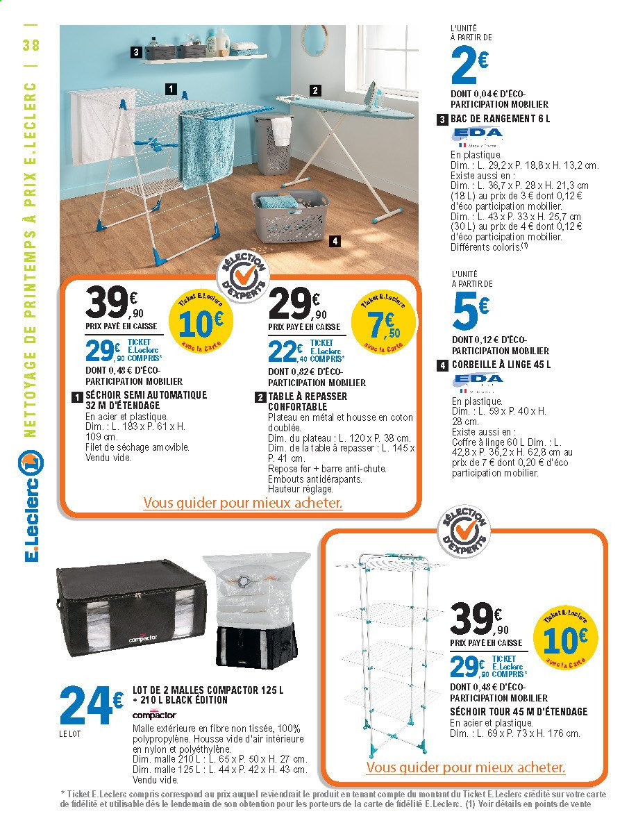 Catalogue E.Leclerc - 09/03/2021 - 20/03/2021. Page 38