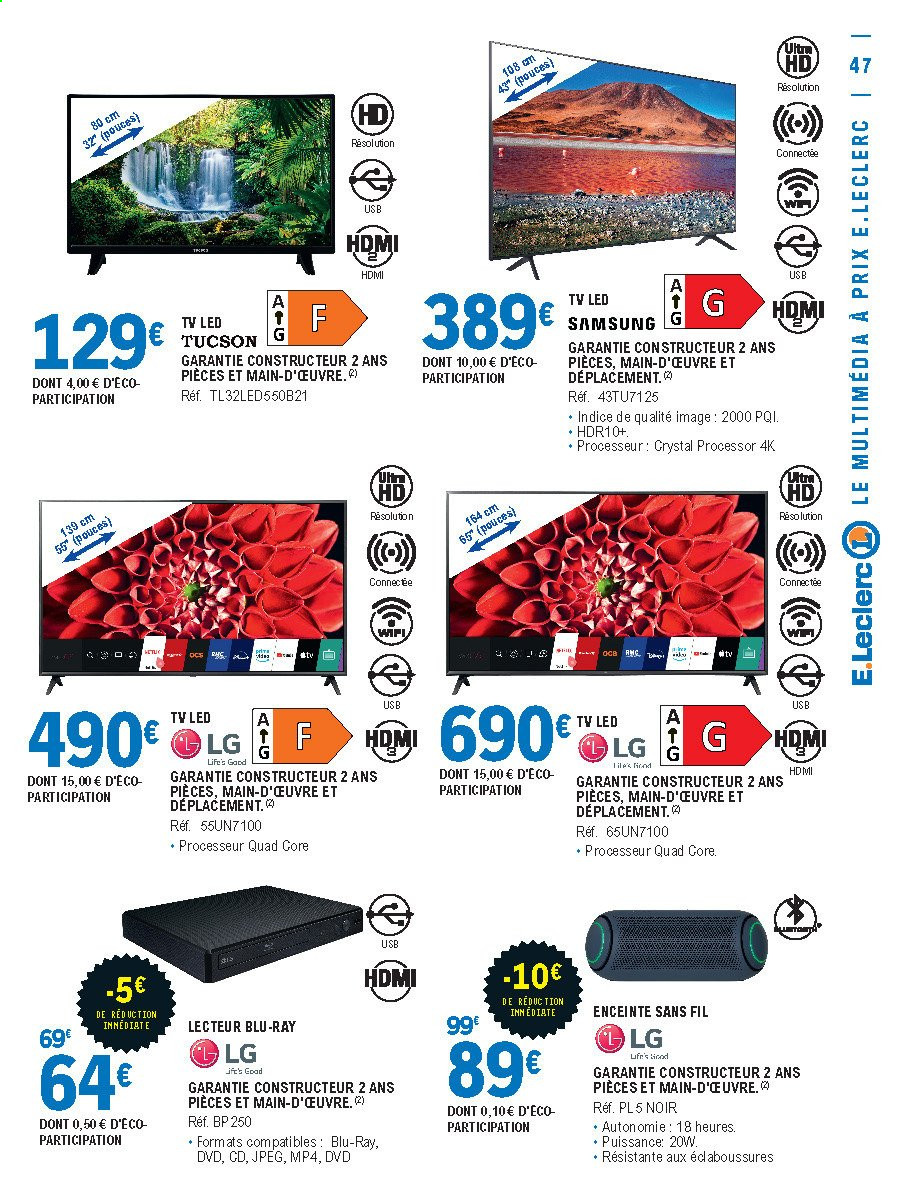 Catalogue E.Leclerc - 09/03/2021 - 20/03/2021. Page 47