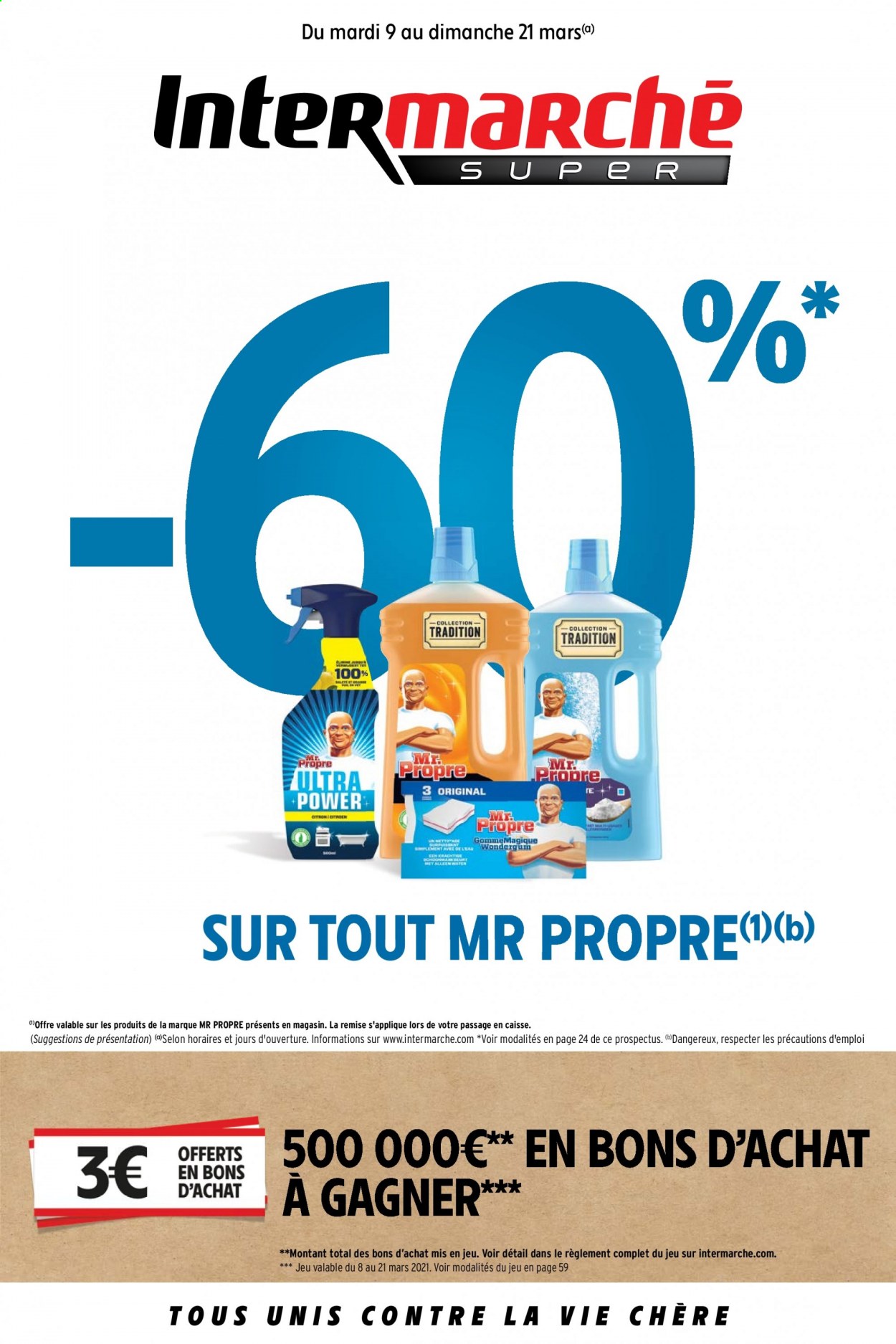 Catalogue Intermarché Super - 09/03/2021 - 21/03/2021. Page 1