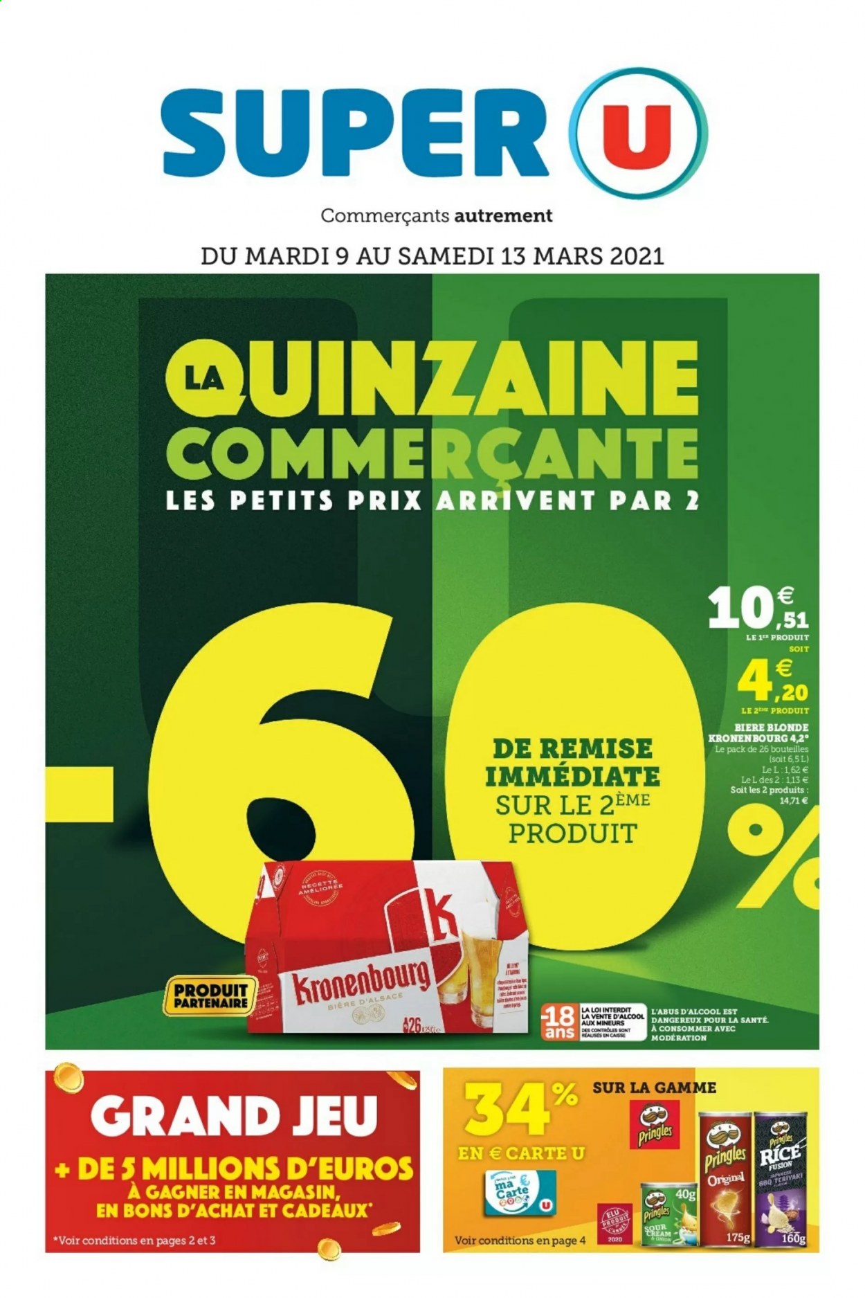 Catalogue SUPER U - 09/03/2021 - 13/03/2021. Page 1