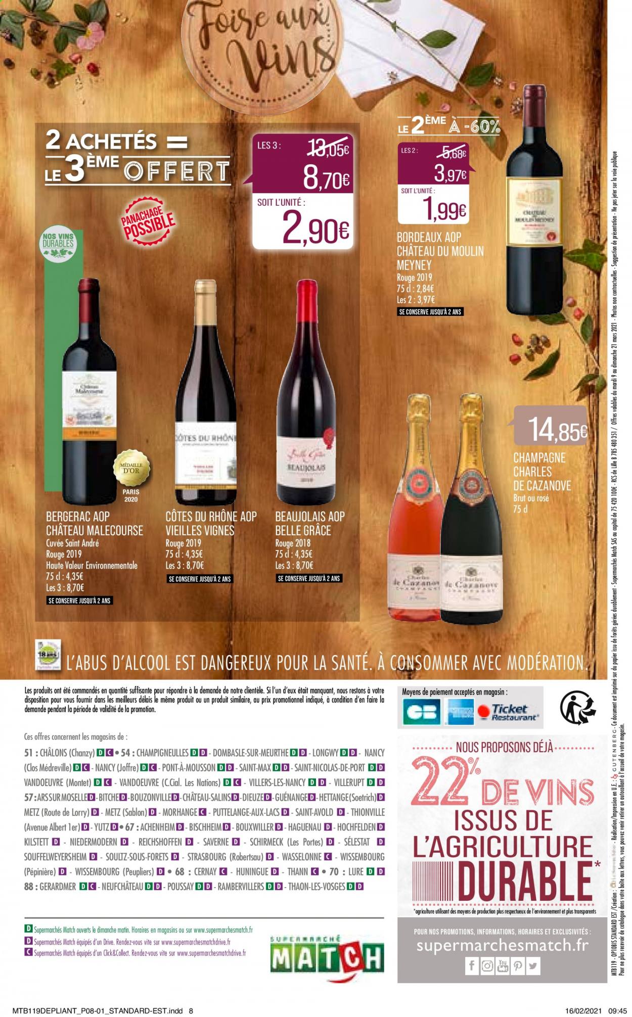 Catalogue Supermarché Match - 09/03/2021 - 21/03/2021. Page 8