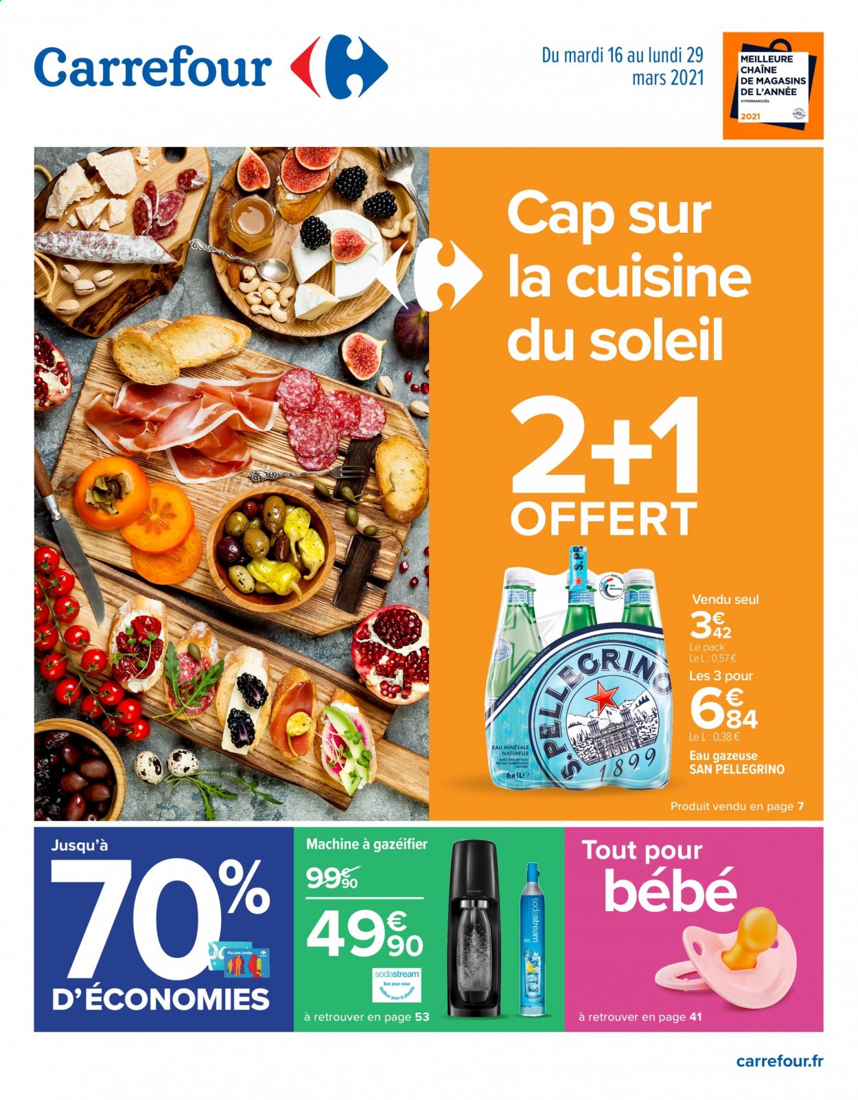 Catalogue Carrefour Hypermarchés - 16/03/2021 - 29/03/2021. Page 1