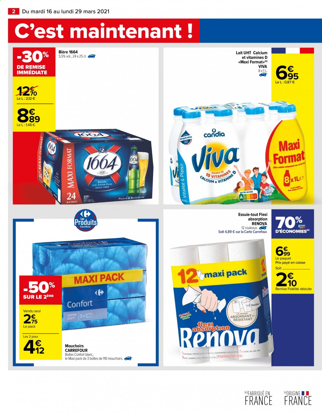Catalogue Carrefour Hypermarchés - 16/03/2021 - 29/03/2021. Page 2