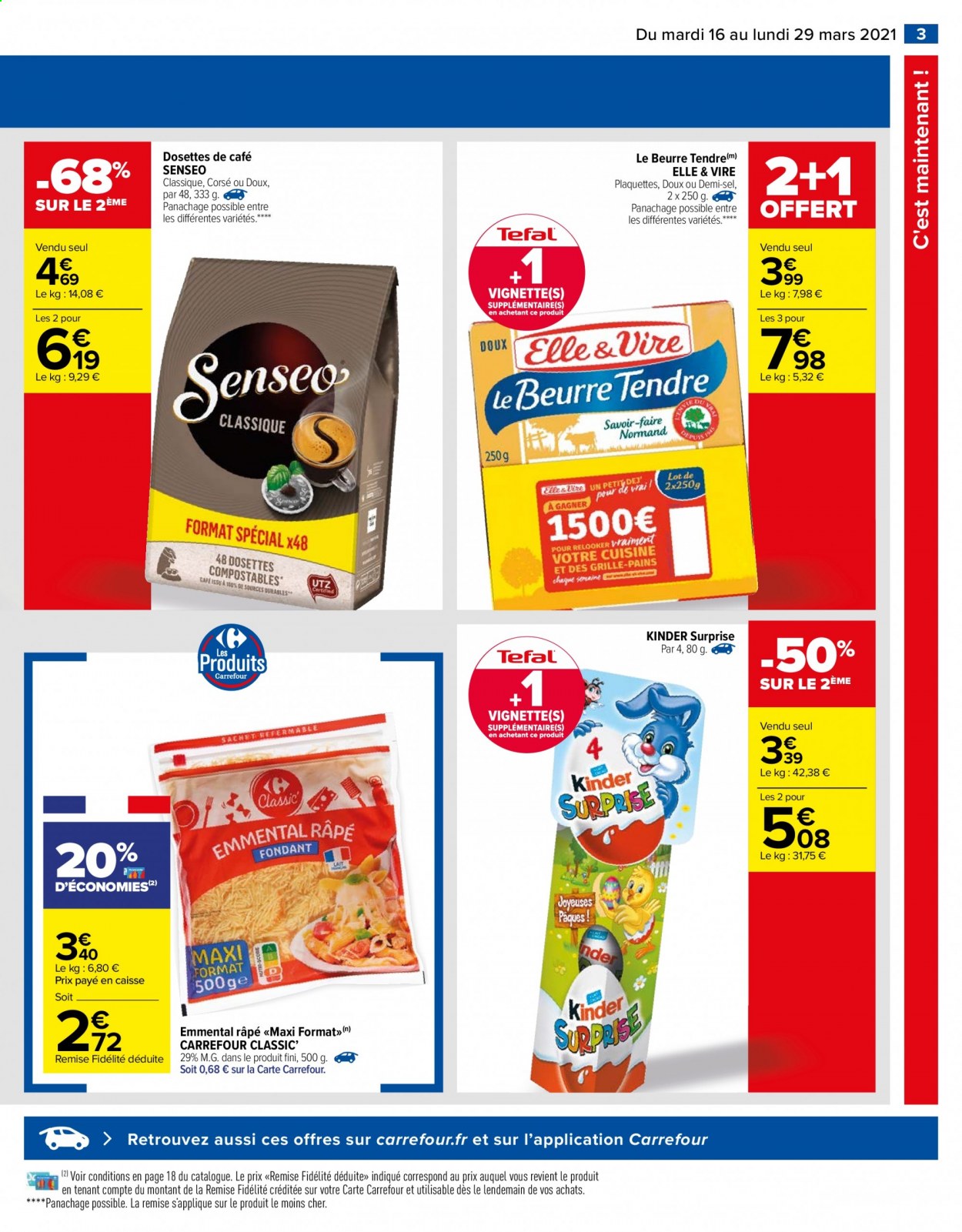 Catalogue Carrefour Hypermarchés - 16/03/2021 - 29/03/2021. Page 3