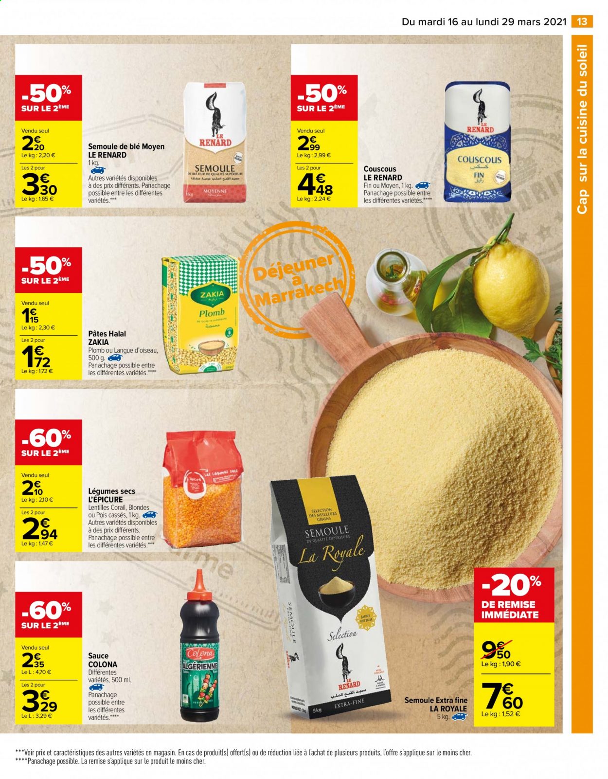 Catalogue Carrefour Hypermarchés - 16/03/2021 - 29/03/2021. Page 13