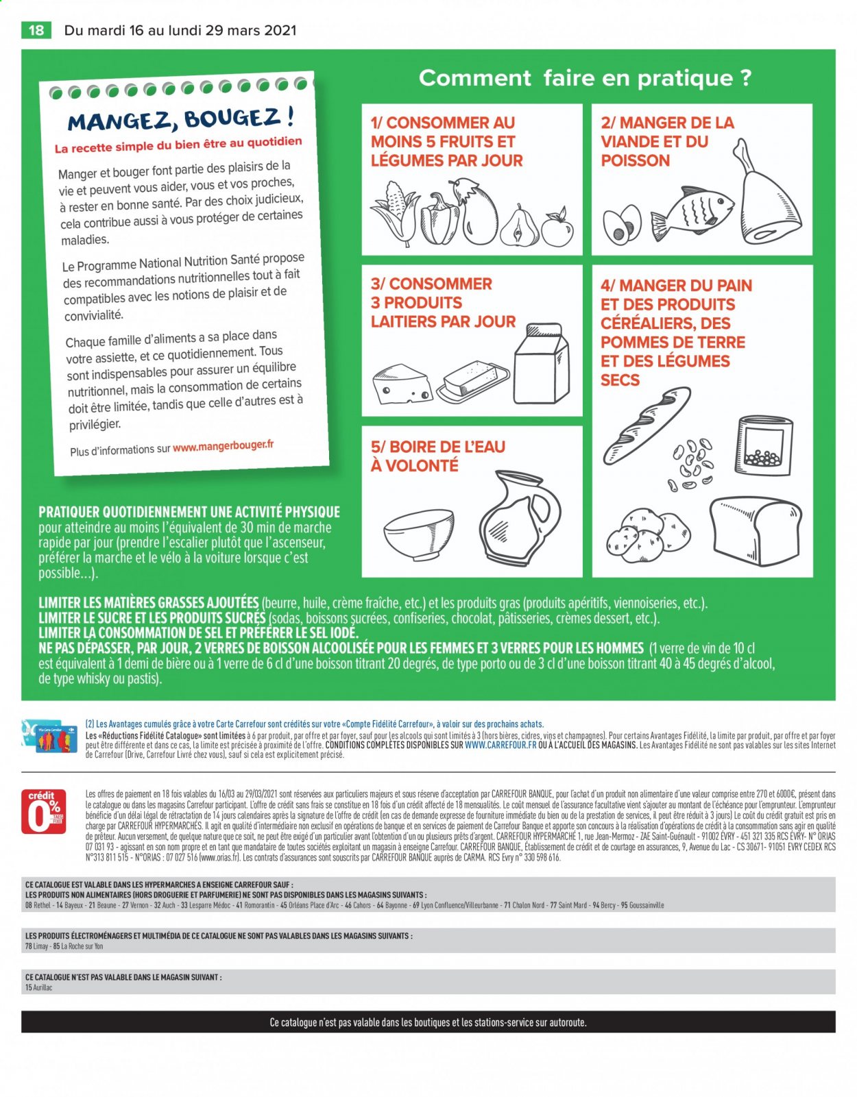 Catalogue Carrefour Hypermarchés - 16/03/2021 - 29/03/2021. Page 18