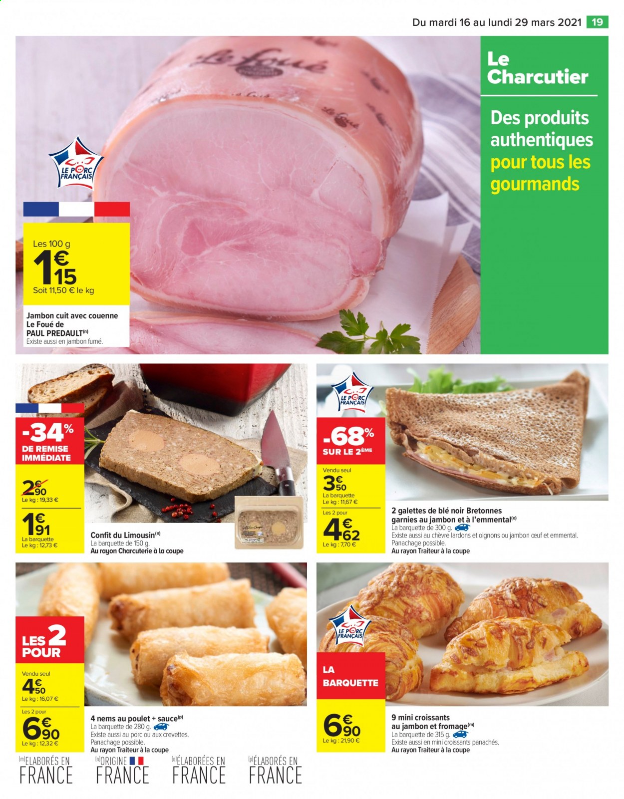 Catalogue Carrefour Hypermarchés - 16/03/2021 - 29/03/2021. Page 19