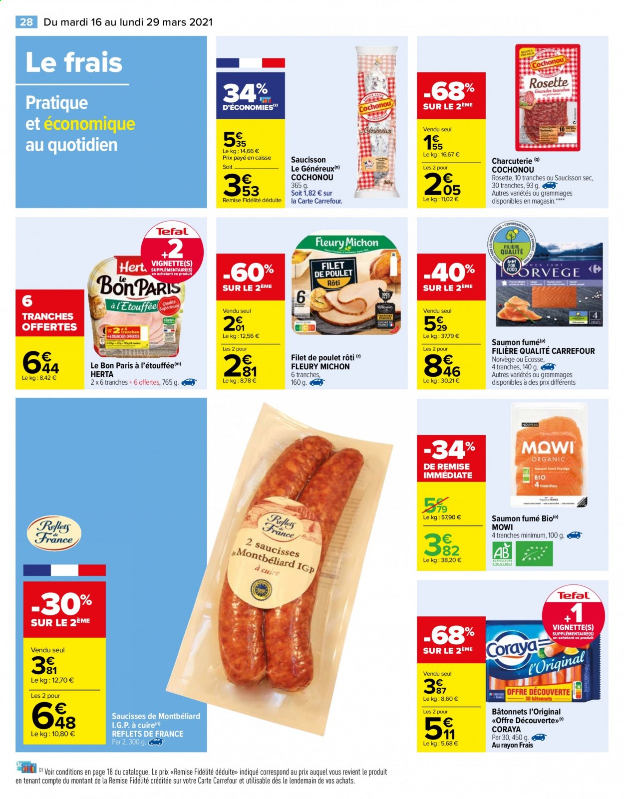 Catalogue Carrefour Hypermarchés - 16/03/2021 - 29/03/2021. Page 28