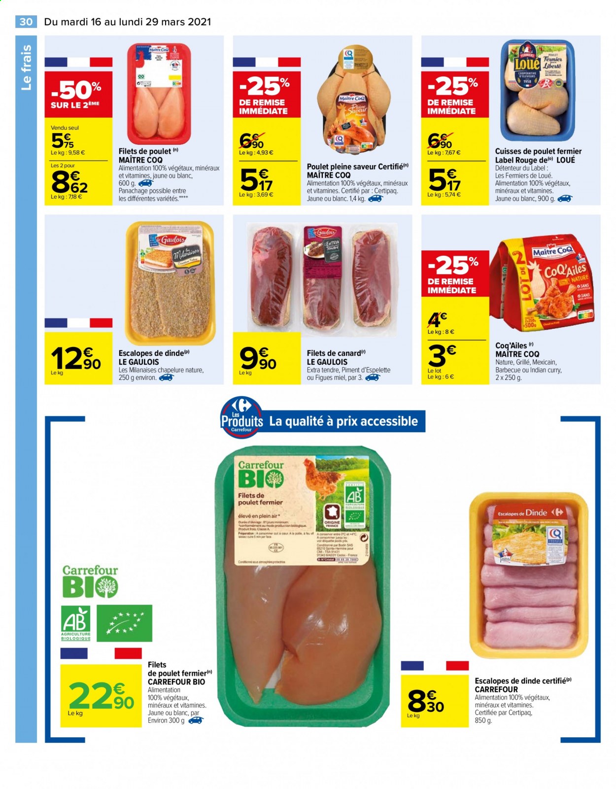 Catalogue Carrefour Hypermarchés - 16/03/2021 - 29/03/2021. Page 30