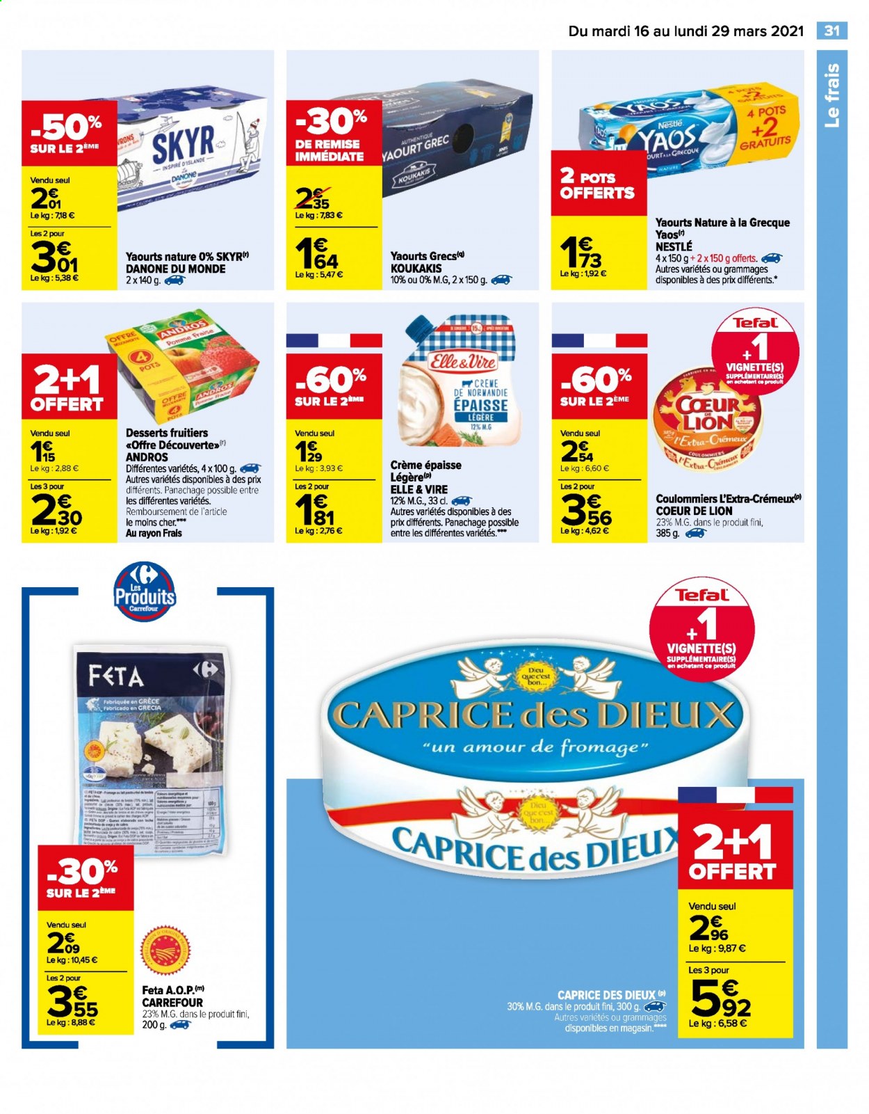 Catalogue Carrefour Hypermarchés - 16/03/2021 - 29/03/2021. Page 31